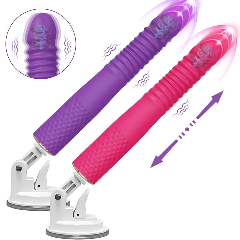Suction Machine Medical - 女性男性用Gスポットクリトリスアナルプレイビッグサクションカップアナルトイカップル用セックスマシンスラストディルドバイブレーター大人のおもちゃ