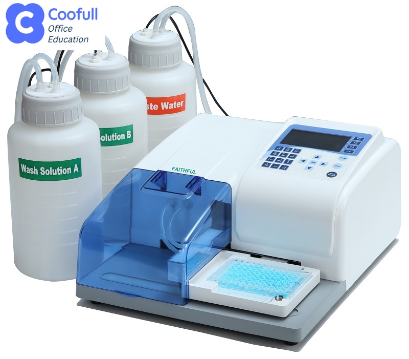 Medical Lab For Sale - COOFULL ホットセール マイクロプレートウォッシャー 医療ラボ用ELISAマイクロプレートウォッシャー