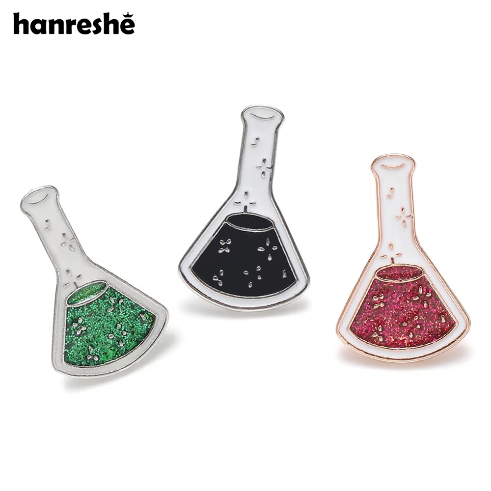 Medical Lab Gifts - Hanreshe-科学エナメル張りブローチセット、ラボ医療ラペル、バックパックバッジピン、科学主義者、医師へのジュエリーギフト