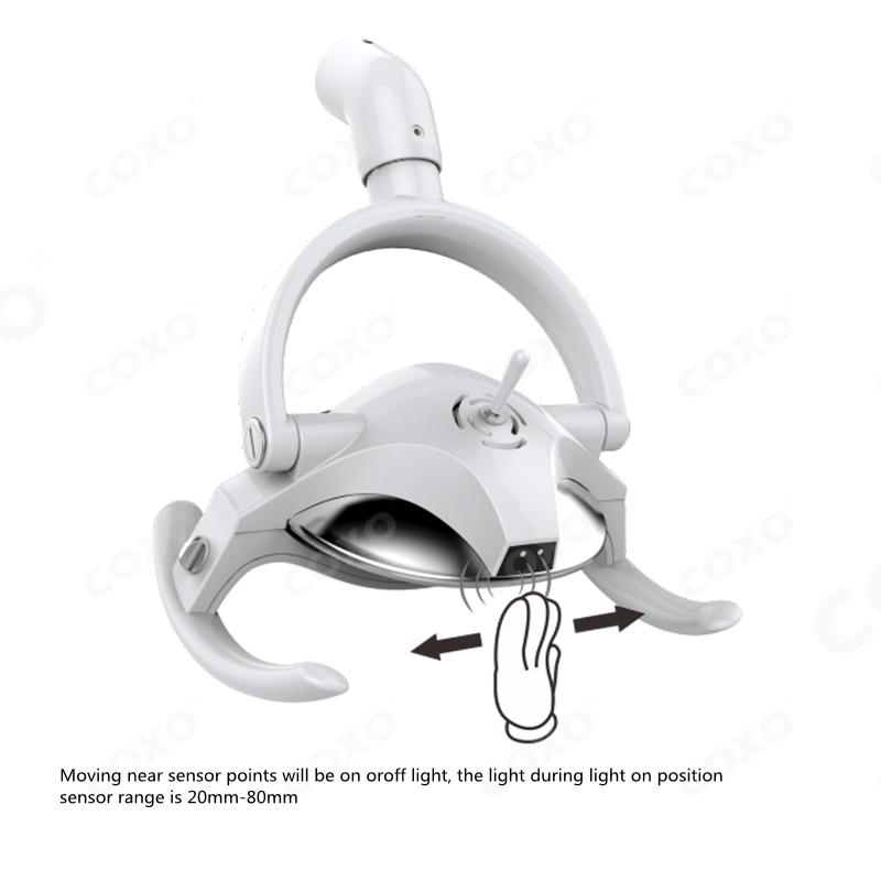 Dental Chair Unit - シンプルな歯科用LED口腔照明ランプ反射センサー付きシャドウレス口腔インプラントライト（チェアユニット用）