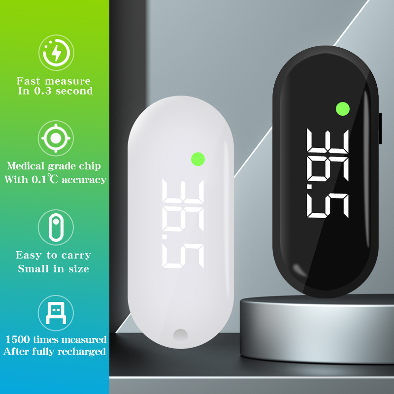 Digital Thermometer Infrared - 額用USB付き充電式体温計,子供用デジタル体温計,非接触赤外線発熱計