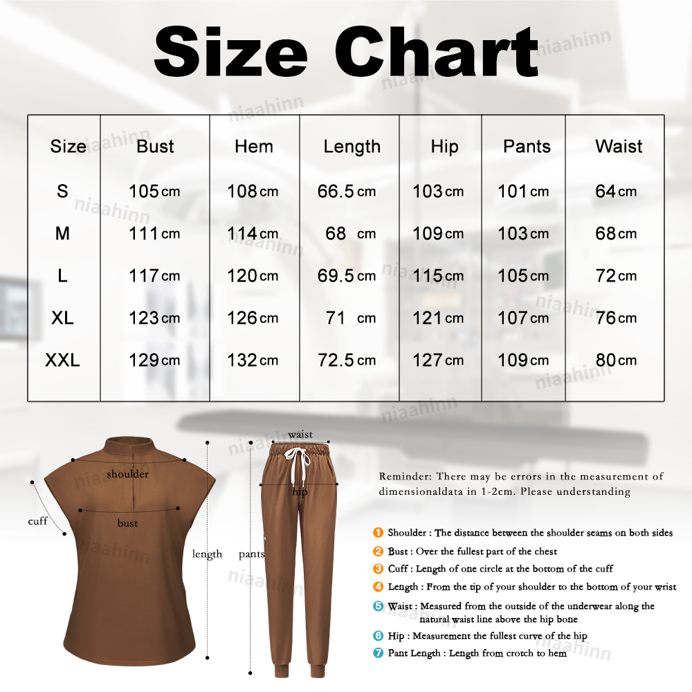 Niaahins-女性のための通気性のある作業服,ラボコート - Medical Lab For Sale のレビューと価格