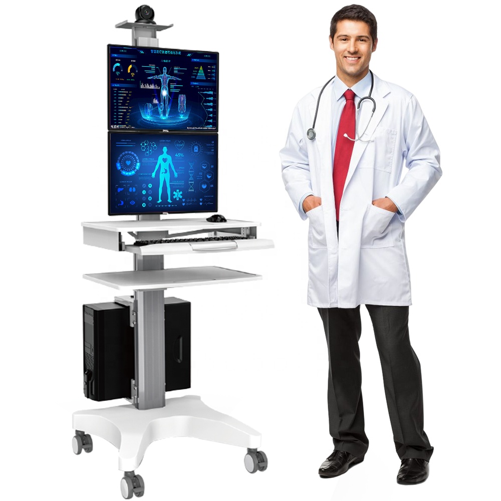 ABS樹脂製モバイル調整式病院医療用トロリー、オフィス設置学 - Medical Lab Officer のレビューと価格