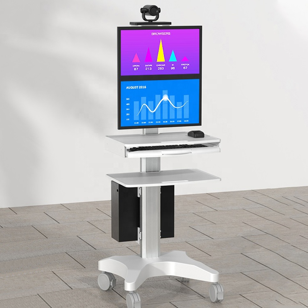 ABS樹脂製モバイル調整式病院医療用トロリー、オフィス設置学 - Medical Lab Officer のレビューと価格
