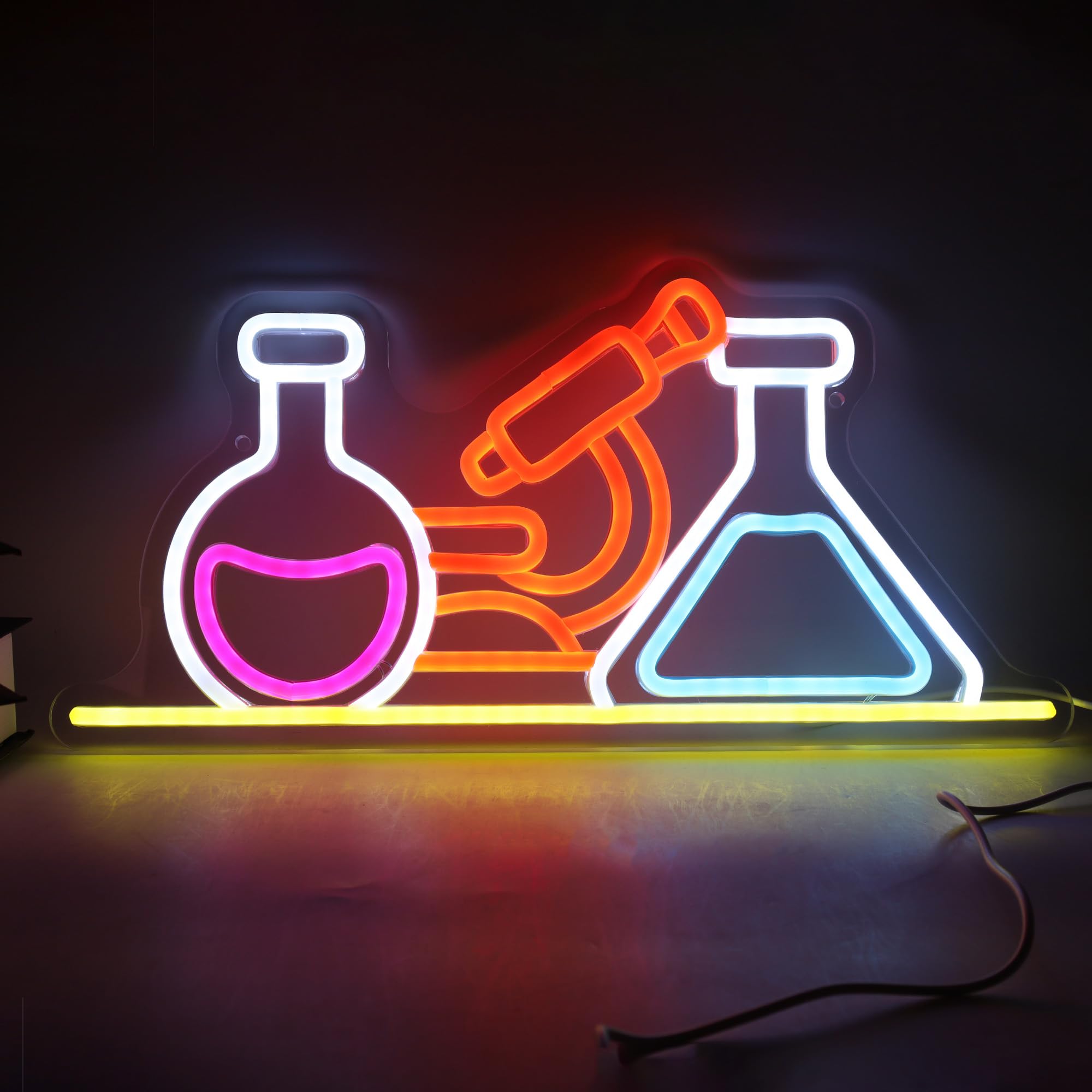科学実験室用ネオンライト、化学実験室の装飾用、教室、医療研究 - Medical Lab Gifts のレビューと価格