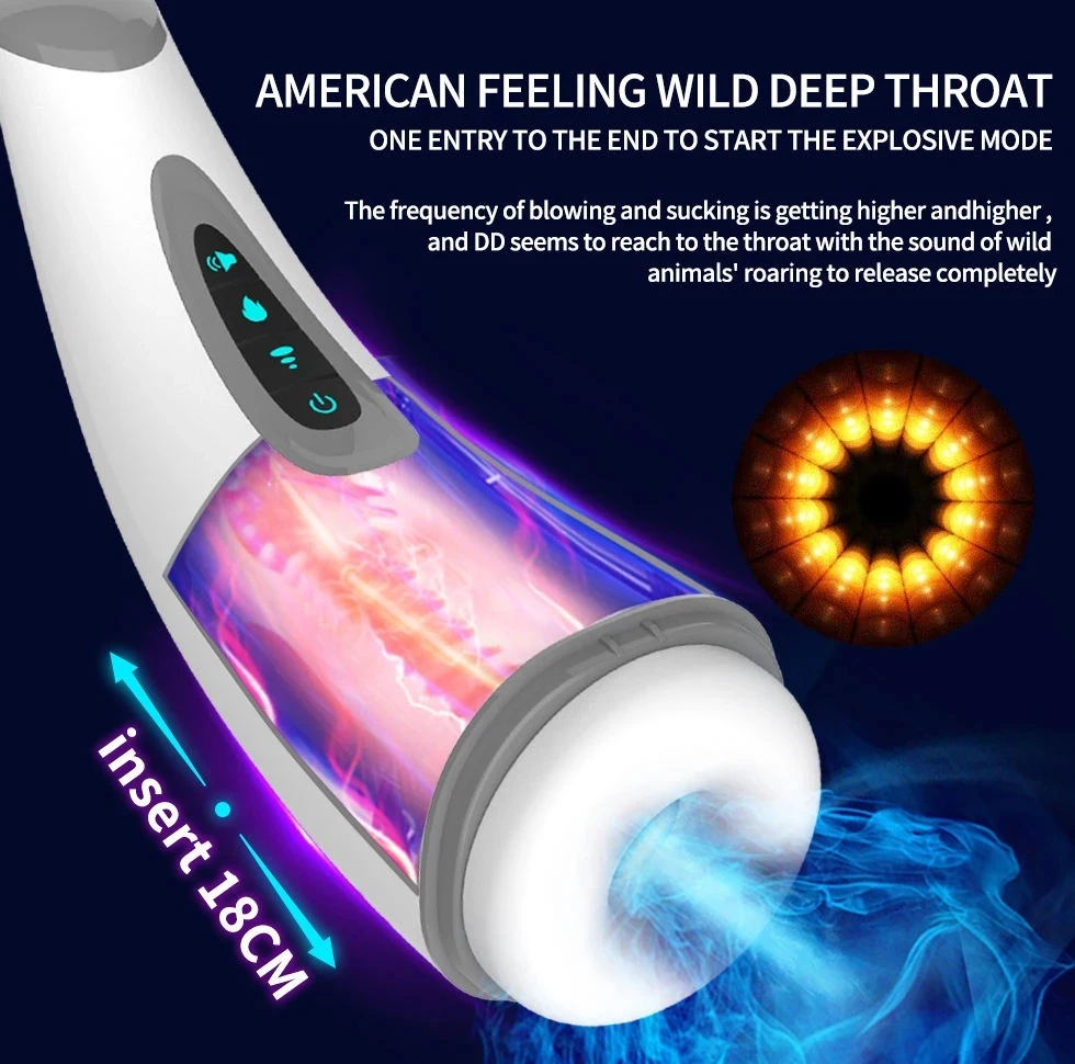 男性用自動マスターベーター、吸引式セックスマシン、膣型バイブ - Suction Machine Medical のレビューと価格