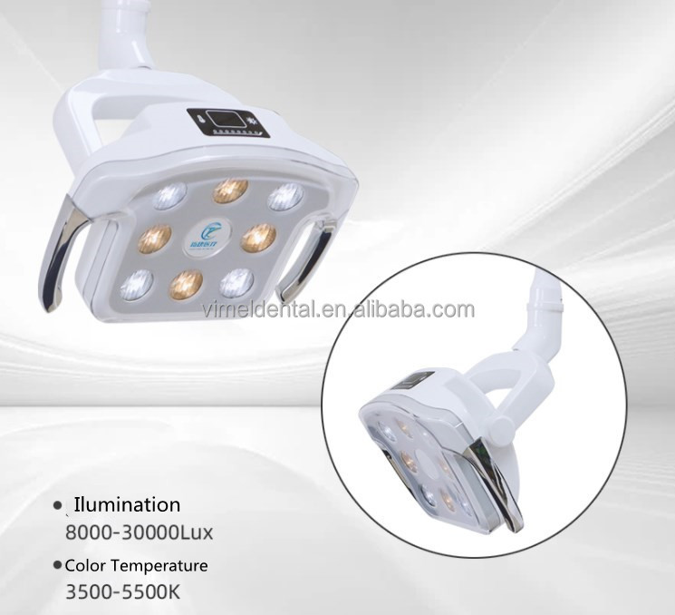 歯科用ライト 8個の冷光LEDシャドウレスアルミ合金製 60 - Dental Chair Unit のレビューと価格