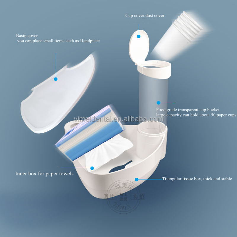 カップホルダー、ティッシュボックス、トレイ一体型収納ホルダー - Dental Chair Unit のレビューと価格